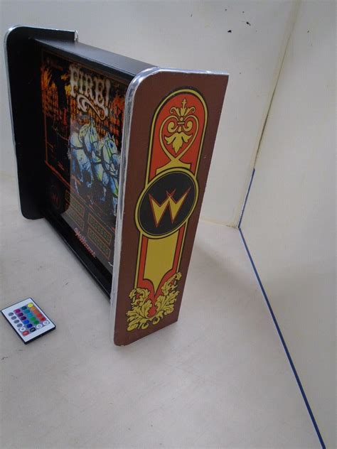 Williams Fire Pinball Head Led Display Light Box Ebay