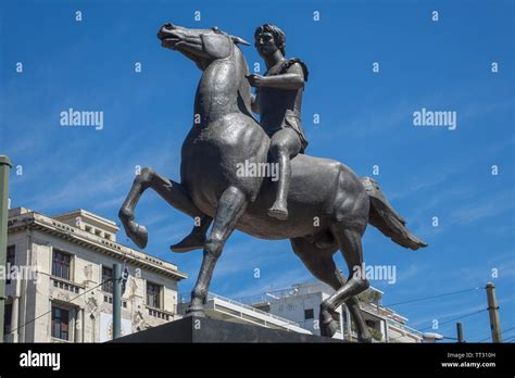 Alexander the great horse statue hi-res stock photography and images ...