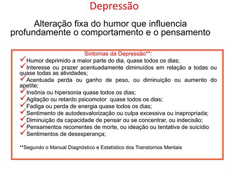 Aula De Farmacologia Sobre F Rmacos Antidepressivos Ppt