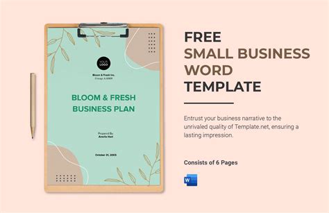 Small Business Word Template in Word - Download | Template.net