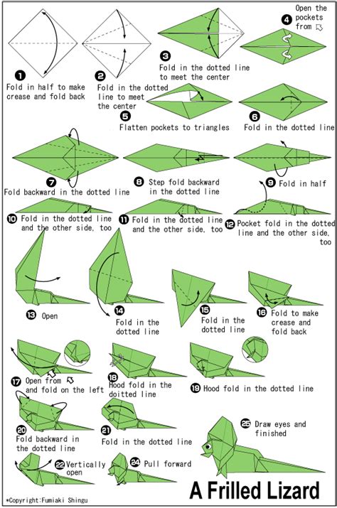 instructions for origami ~ origami instructions art and craft ideas