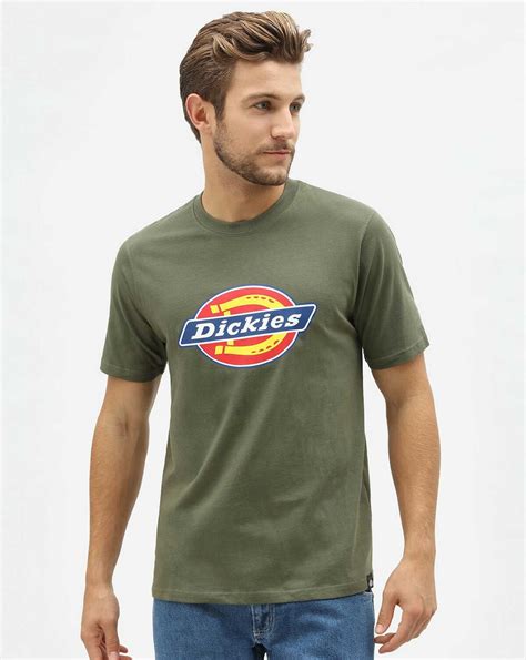 Dickies Icon Logo Tee Oliven