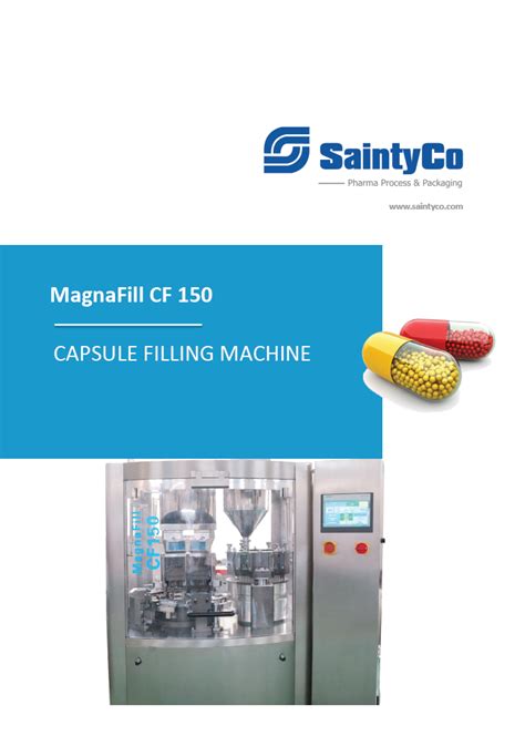 Magnafill Cf Automatic Capsule Filling Machine Factory In China