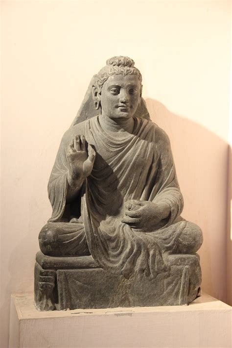 Seated Buddha Kushan Period 2nd C AD Buddhist Art Galle Flickr