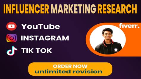 Find Influencer For Instagram Tiktok Youtube Brand Influencing Marketing By Hasanur Rahman9 Fiverr