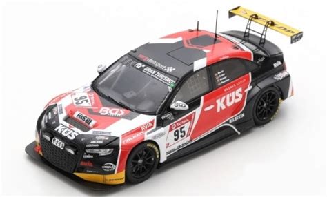 Miniature Audi RS3 1 43 Spark No 95 Team Avia Sorg Rennsport 24h