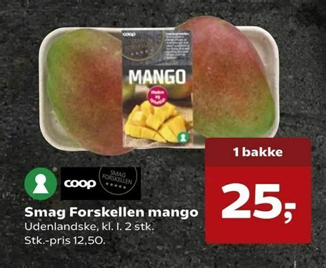 Smag Forskellen Mango Tilbud Hos Superbrugsen