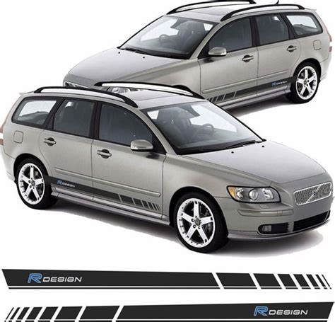 Zen Graphics Volvo V R Design Side Stripes