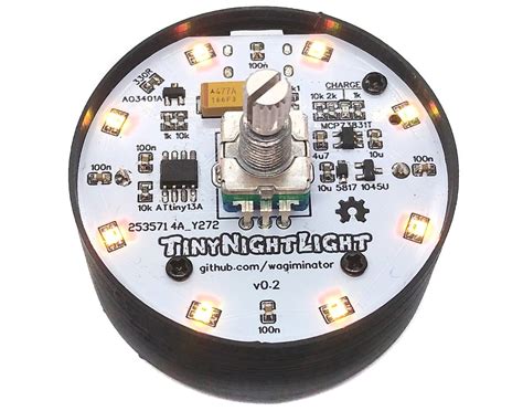 ATtiny13A TinyNightLight Hackaday Io