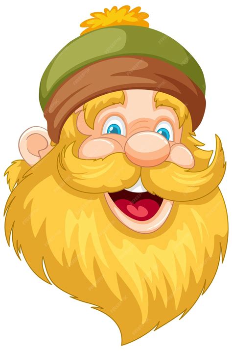 bearded cartoon character 9