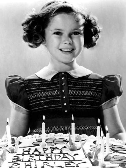 Just Around The Corner Shirley Temple With Her Birthday Cake On Set