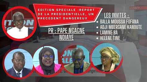 TFM LIVE Edition spéciale du 06 Février 2024 avec Pape Ngagne Ndiaye