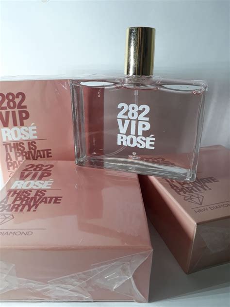 Perfume Contratipo Original 100ml 282 Vip Rosé inspiração 212 Vip Rose