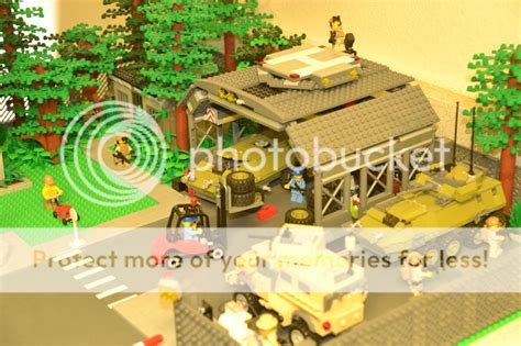 My custom built Lego military base