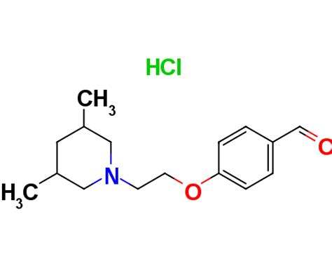 4 2 3 5 Dimethyl 1 Piperidinyl Ethoxy Benzaldehyde Hydrochloride 10