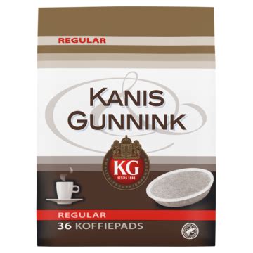 Kanis Gunnink Regular Koffiepads Stuks Bestellen Fris Sap