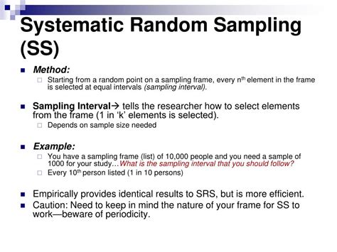 Ppt Probability Sampling Concepts And Terminology Powerpoint