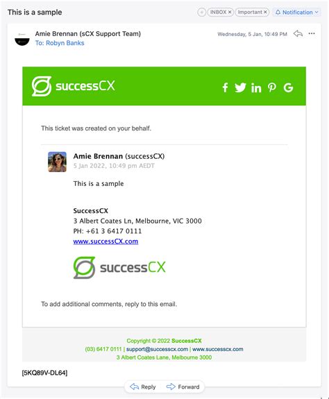 Customising your Zendesk email template for notifications – SuccessCX