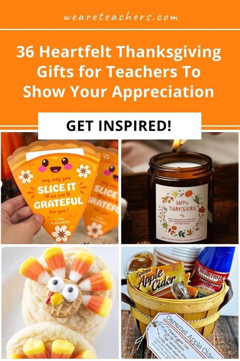 Heartfelt Thanksgiving Gifts For Teachers To Show Your Appreciation