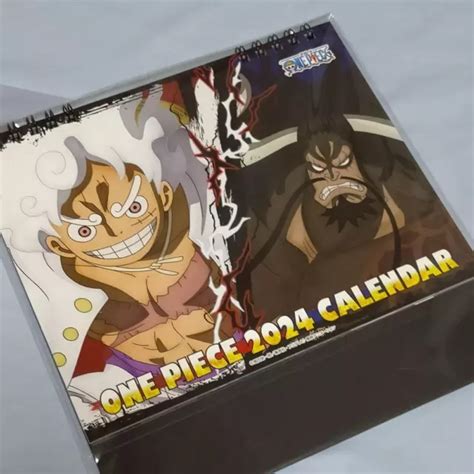 One Piece 2024 Desk Calendar Monkey D Luffy Toei Animation Fromjapan