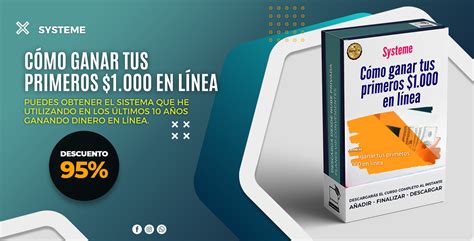 Más de 95 Descuento Cómo ganar tus primeros 1 000 en línea Systeme