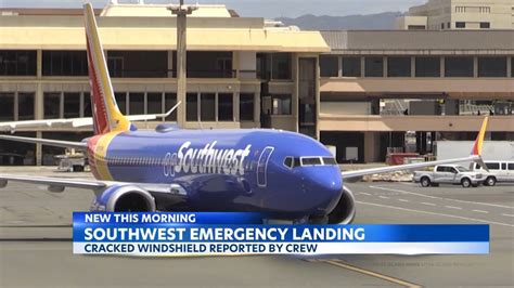 Faa Investigating After Southwest Flight Makes Emergency Landing Due To