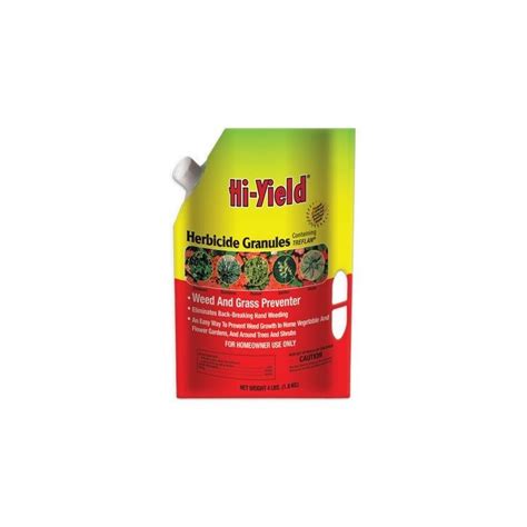 VPG Hi Yield Herbicide Granules Weed Grass Preventer 4 Lbs