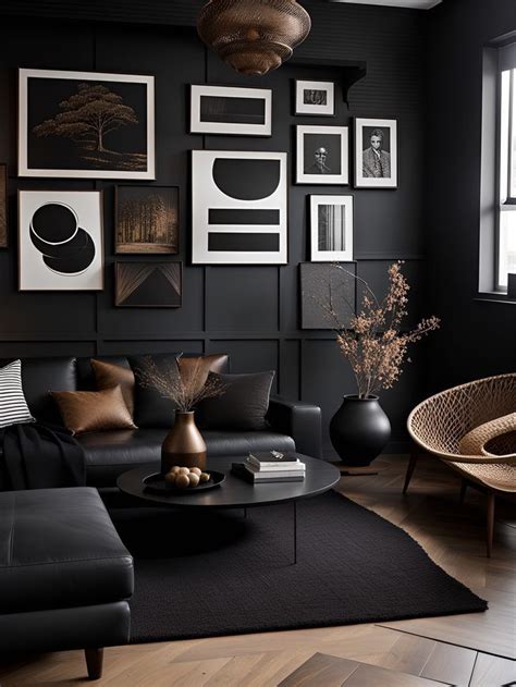 Embrace The Elegance Dark Living Room Decor Ideas In 2023 Dark