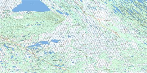 Printable Topographic Map Of Keller Lake 095p Nt Images And Photos Finder