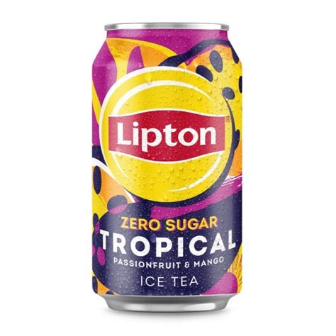 Buy Lipton Zero Sugar Tropical Ice Tea 320 Ml Delivered By Taw9eel Fast توصيل