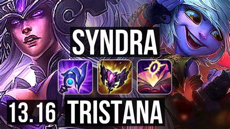 Syndra Vs Trist Mid Games Godlike Euw Master