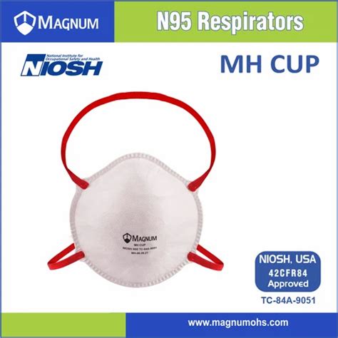 Magnum Number Of Layers Mh Cup Niosh N Respirator At Rs In Palghar