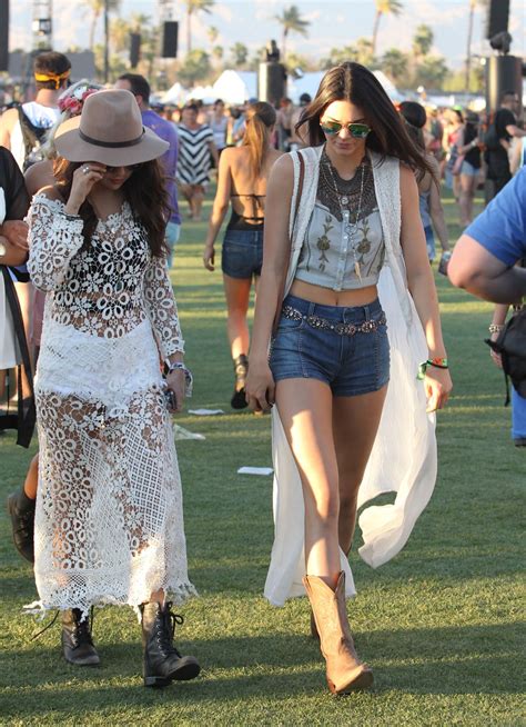 SELENA GOMEZ and Friends Out and About at Coachella – HawtCelebs