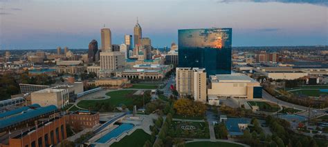 Skyline Sunset : r/indianapolis