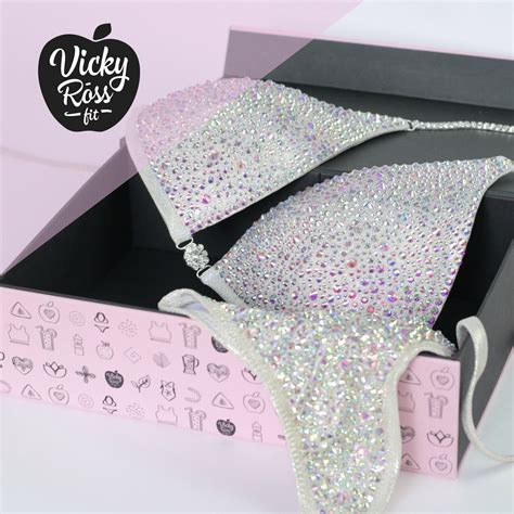 AB Crystals Competition Bikini Suit NPC IFBB Crystal Etsy
