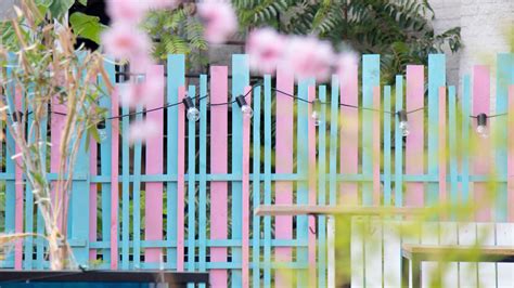 26+ Wood Fence Paint Color Ideas - MckennaJiya