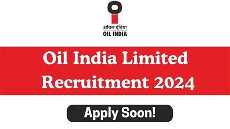 Oil India Limited Recruitment 2024 Domain Experts Vacancy Application