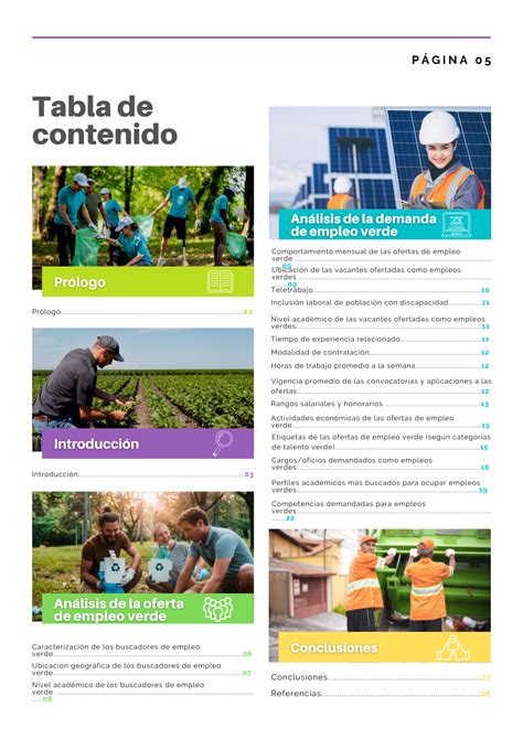 Informe 2 Comportamiento Del Mercado Laboral En Empleos Verdes En