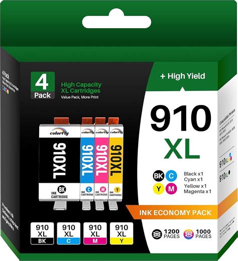 Amazon Colorfly Ink Xl Ink Cartridges For Hp Printers