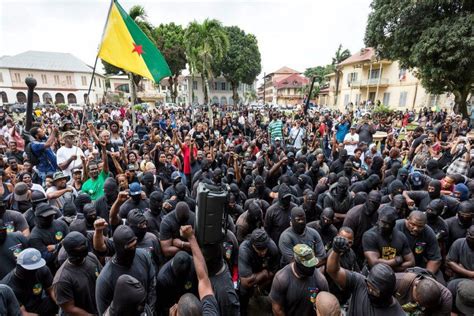 Neocolonial policy of France on the edge of collapse- French Guiana is also on the path to ...