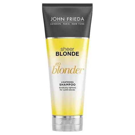 John Frieda Sheer Blonde Go Blonder Ampon Pro Zesv Tlen Blond Vlas