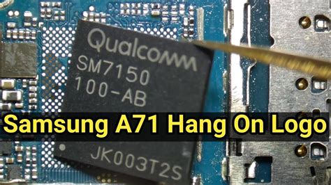 Samsung A71 Hang On Logo Solution Samsung Stuck On Logo Fixit YouTube