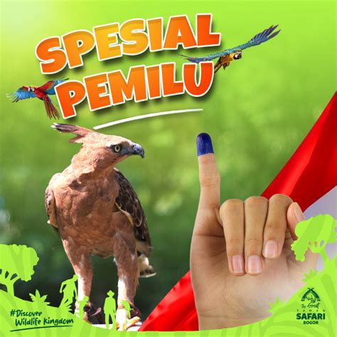 Promo Spesial Pemilu Tiket Masuk Taman Safari Bogor Hanya Rp