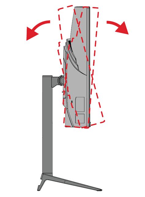 Vx3218 Pc Mhdj Adjusting The Viewing Angle Viewsonic Monitor