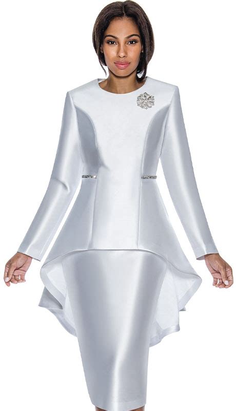 Terramina 7864 1pc Womens Church Dress With Mesh Detail On Puff