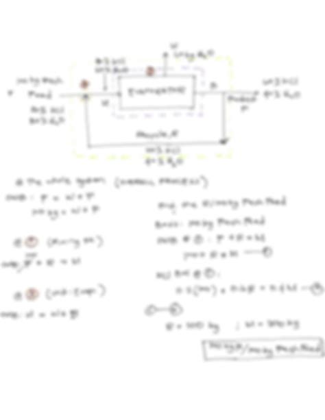 Solution Chemical Engineering Calculations Recycle Problem