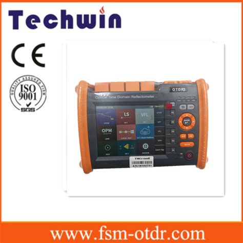 Optical Time Domain Reflectometer Techwin Handheld Otdr Tw3100 Otdr