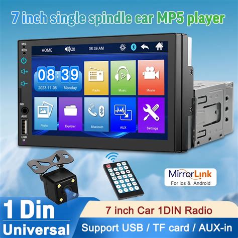 AABath UDY Autoradio St R O Avec Bluetooth Lecteur MP5 R Cepteur FM