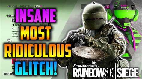 The Most Insane Ridiculous Glitch Rainbow Six Siege Youtube