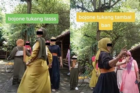 Viral Emak Emak Fashion Show Pamer Pekerjaan Suami Penampilannya Jadi